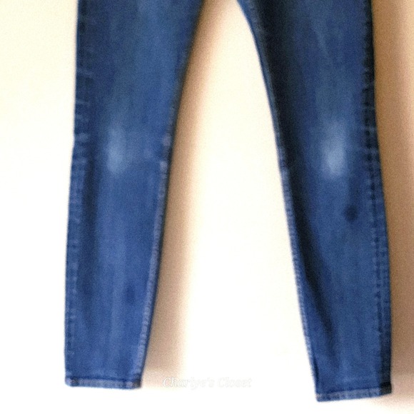 Polo Ralph Lauren The Tompkins Mid Rise Skinny Indigo Blue Jeans 28 Modern Prep - Picture 5 of 15